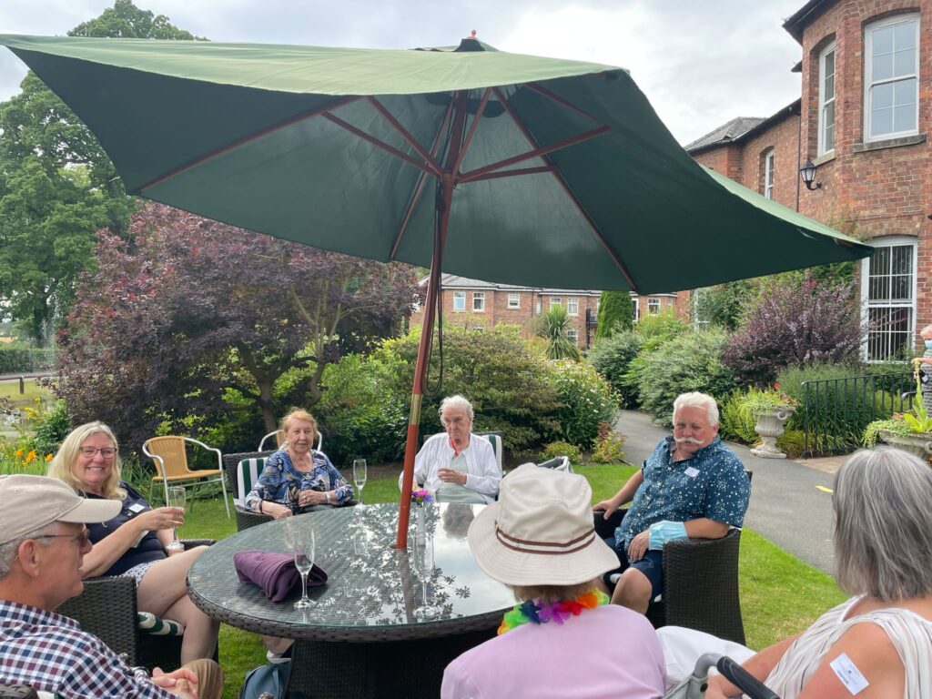 Summer party time in Middleton Grove Middleton Hall Retirement Village