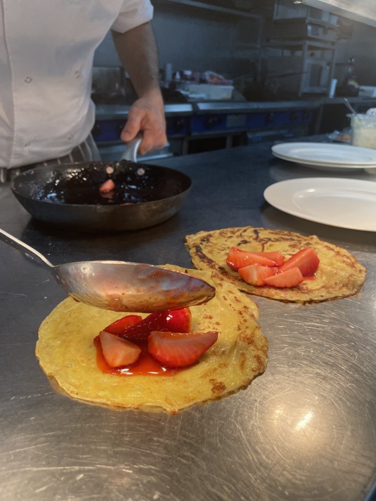 Rise and shine, it's pancake time!🥞 Middleton Hall Retirement Village